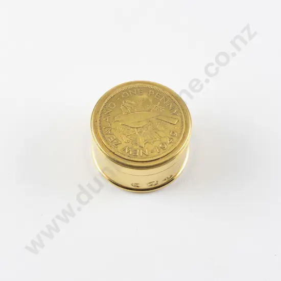 NZ Gold Plated Vinaigrette Box