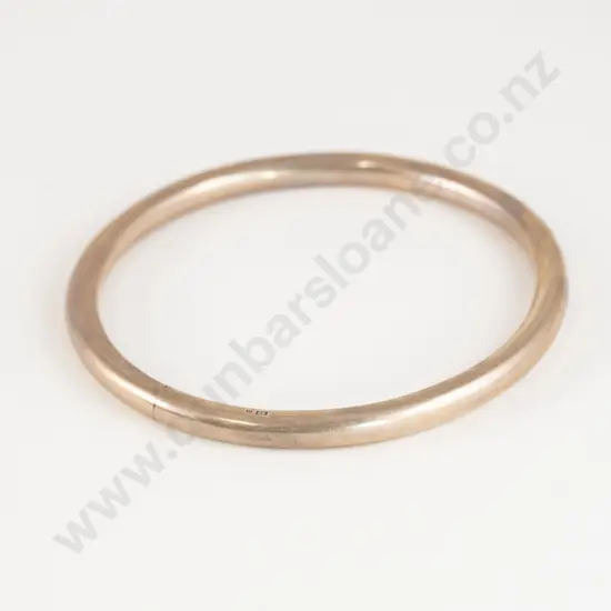 Edwardian 9ct Slave Bangle