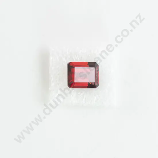 Unmounted Octagonal Cut Garnet 10 x 8mm