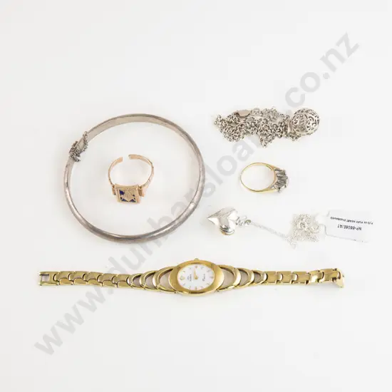 9ct Swivel Signet Ring