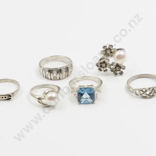 Six S/S Fancy Dress Rings