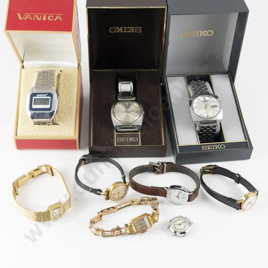 Nine Assorted Gents and Ladies Wrist Watches
