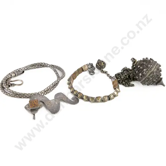 Modern Design Silver and Silver Plate Jewellery