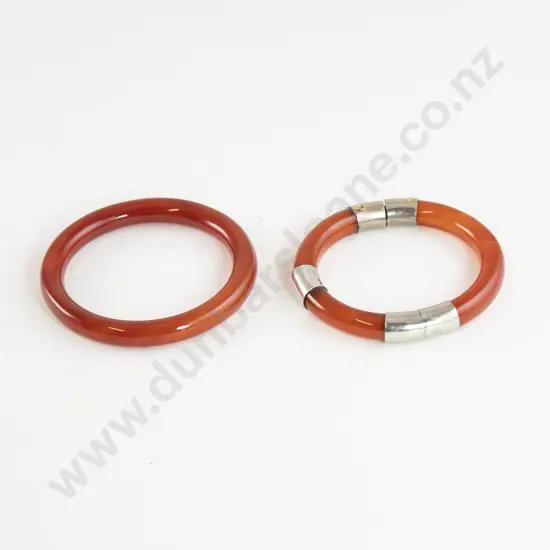 Two Carnelian Bangles