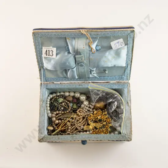 Small Qty Vintage Costume Jewellery