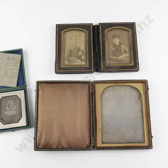 Two Vict Daguerreotypes