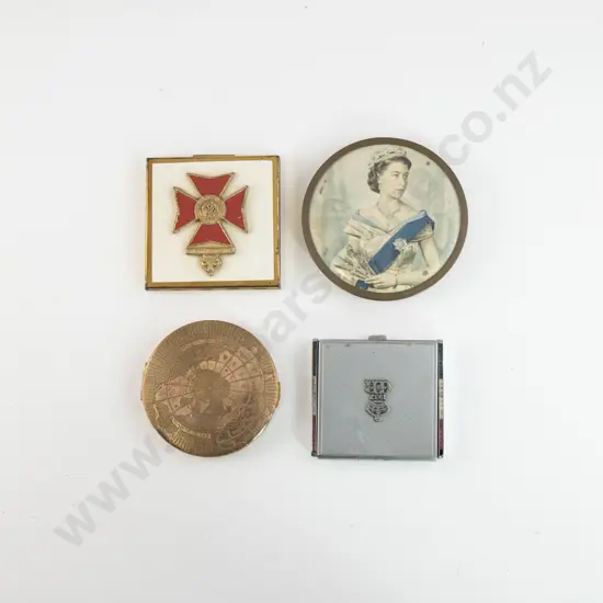 Collection Four Vintage Compacts