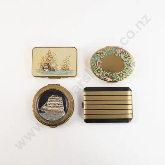 Collection Four Vintage Compacts