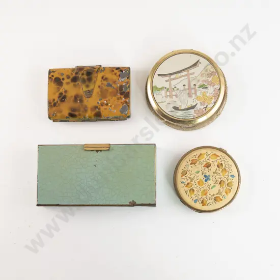 Collection Four Vintage Compacts