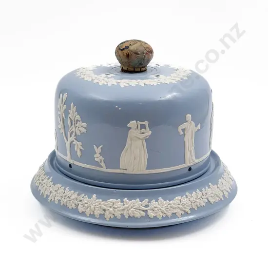 Wedgwood Jasperware Cheese Dish & Cover