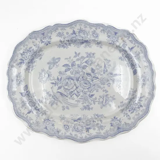 Victorian Blue and White Ashet
