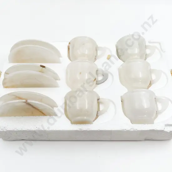 Onyx Six Place Tea Set