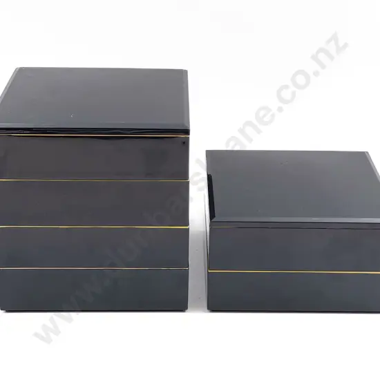 Quantity of Lacquered Food Boxes