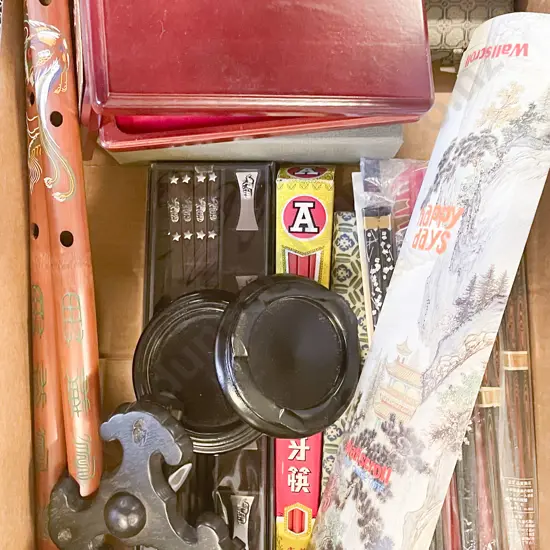 Quantity of Assorted Including Decorative Chopsticks