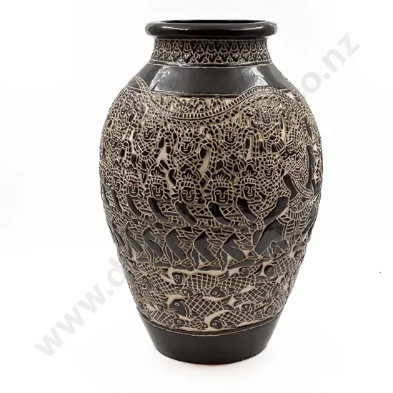Large Vietnamese Floor Vase