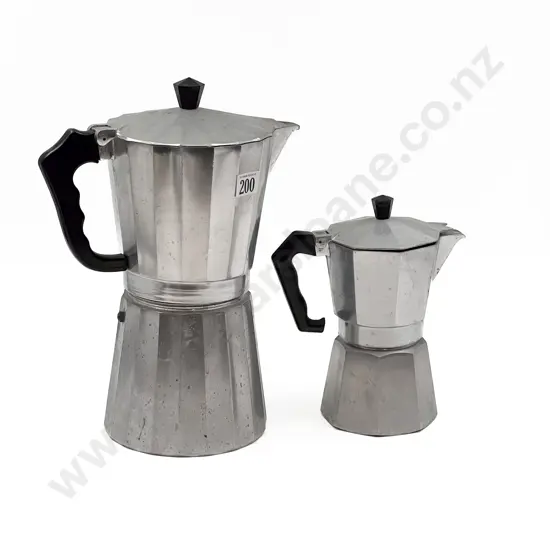 Two Vintage Italian Moka
