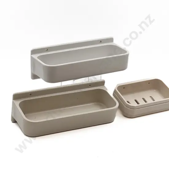 Three Assorted Vintage Shower Caddies