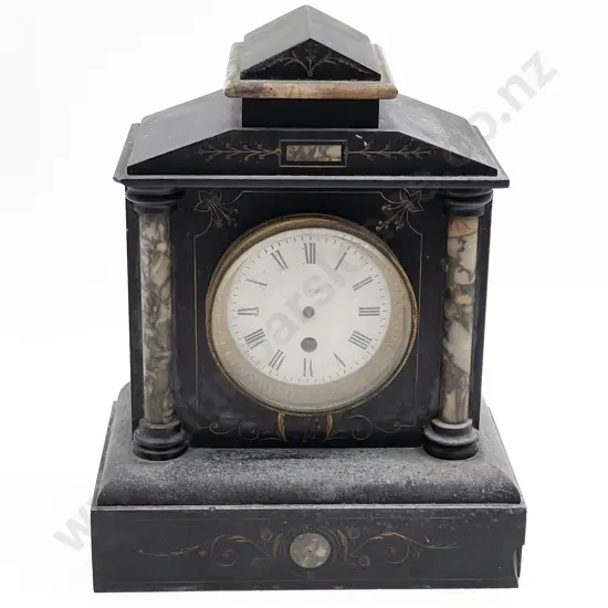 Victorian Slate Mantle Clock