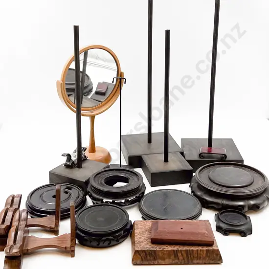 Quantity of Assorted Vase Stands etc