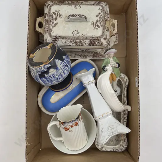 Box of Assorted Fancy China