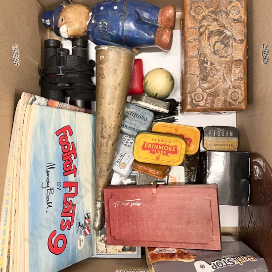 Box of Assorted Vintage