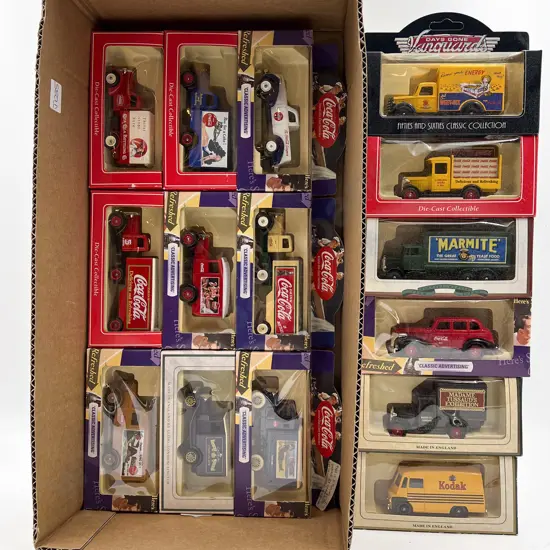 Fifteen Boxed Diecast Model Cars