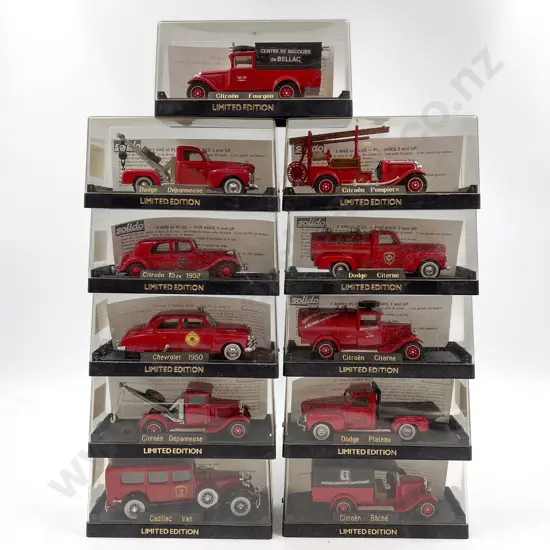 Quantity of Solido Diecast Models