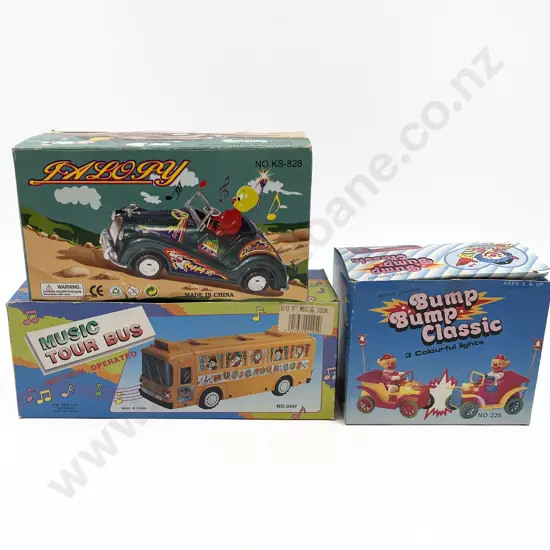 Three Assorted Vintage Boxed Toys