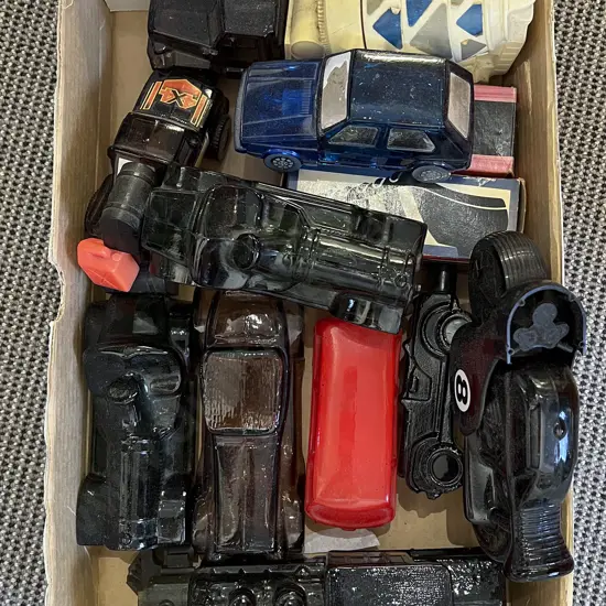 Quantity of Assorted Vehicle Form Perfume Bottles etc