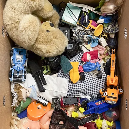 Box of Assorted Toys