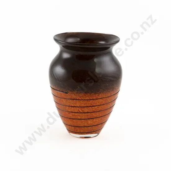 Bohemian Art Glass Vase