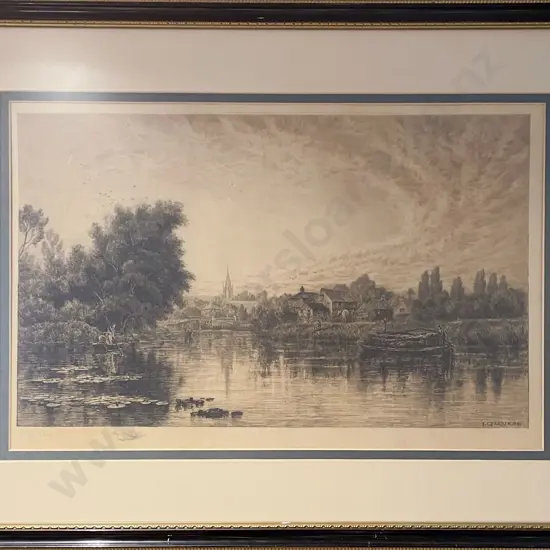 J. C. Farrer Signed Print