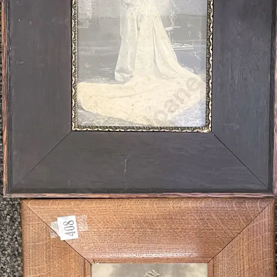 Two Oak Framed Photographic Prints