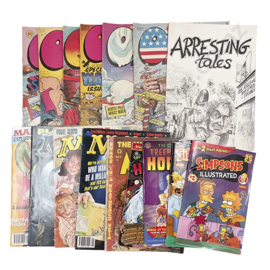 Assorted Comics MAD Oink! and Simpsons (17)