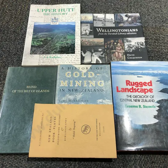 NZ Bookplates Illustrated History Together with Assorted NZ Reference