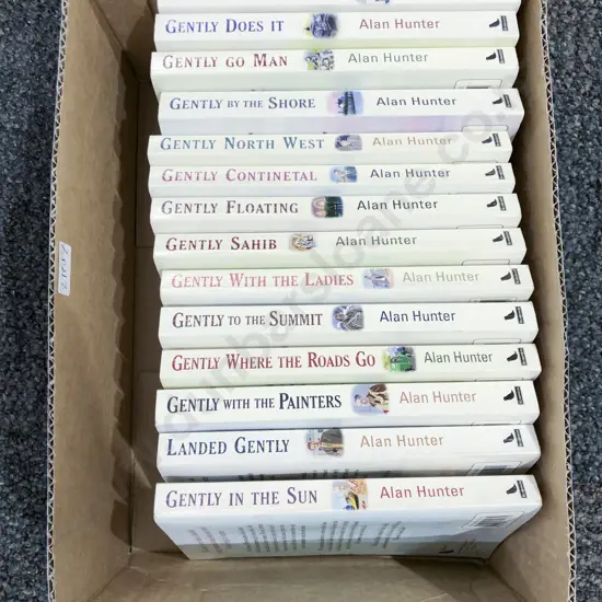 Fourteen "Gently" Novels by Alan Hunter