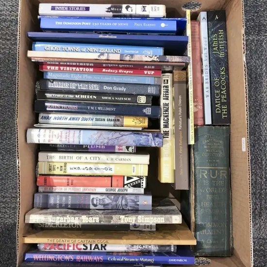 Box of Assorted Books