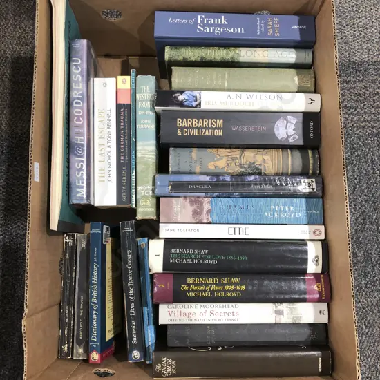 Box of Assorted Books