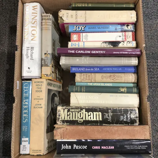Box of Assorted Books
