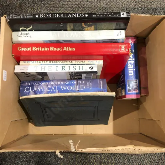 Box of Assorted Books
