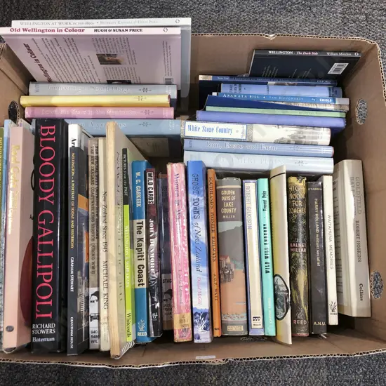 Box of Assorted Books