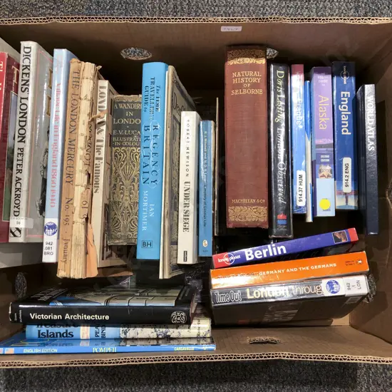 Box of Assorted Books