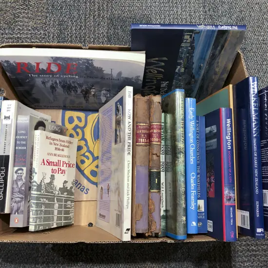 Box of Assorted Books
