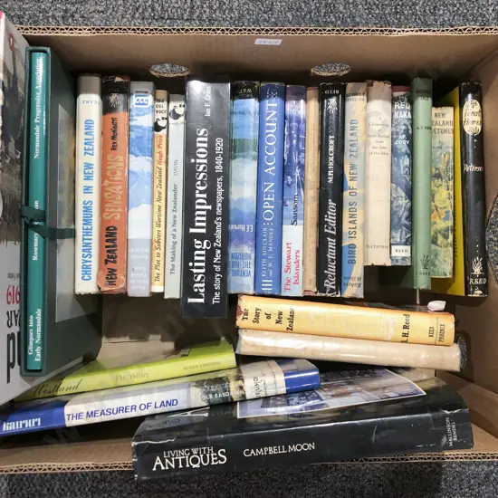 Box of Assorted Books