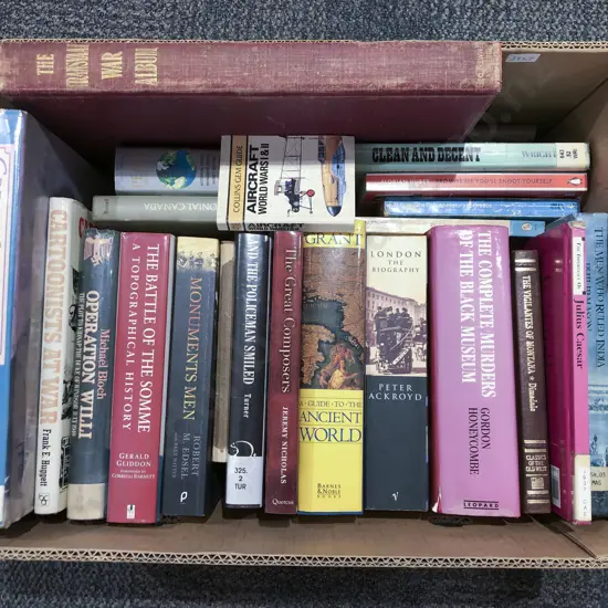 Box of Assorted Books