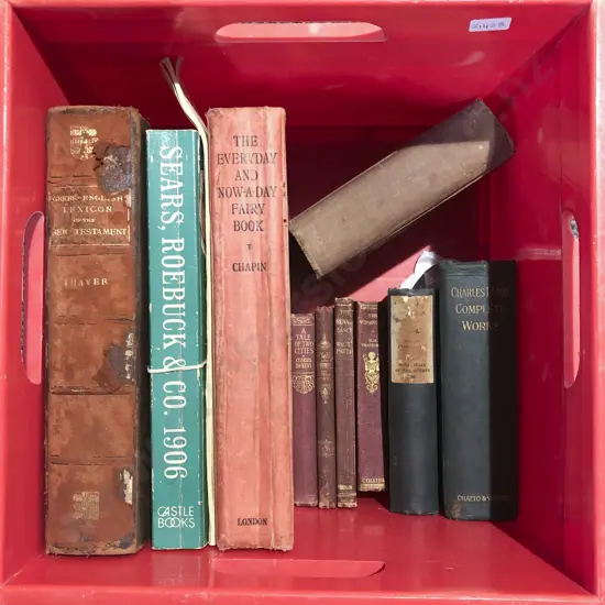 Box of Assorted Books