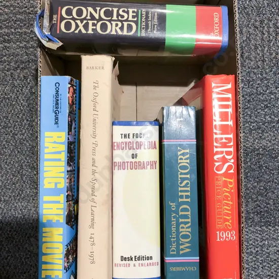 Box of Assorted Books