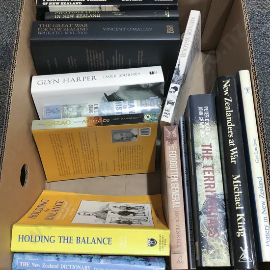 Box of Assorted Books