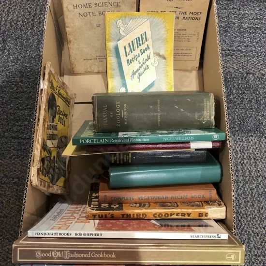 Box of Assorted Books