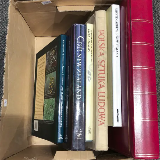 Box of Assorted Books